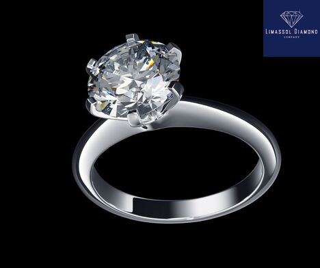 1 Carat diamond ring price Limassol Cyprus
